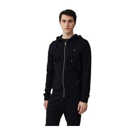 Lexington Sebastian Zip Hood blå, Herr Tröjor, Herr, Storlek: S