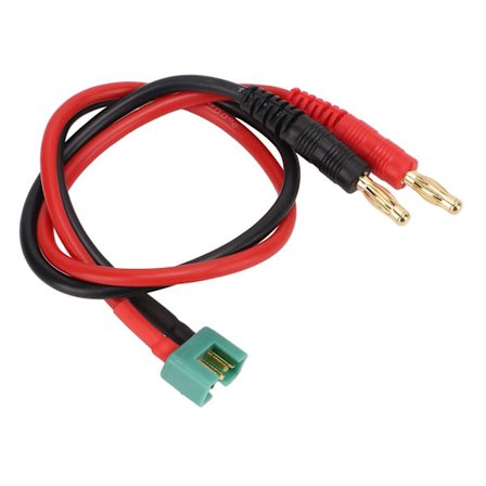 14AWG MPX hannplugg til 4,0 mm bananadapterkabel, plastleketøybil erstatning for RC-modell