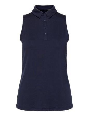 Ua Zinger Sleeveless Polo T-Shirts & Tops Polos Blå Under Armour