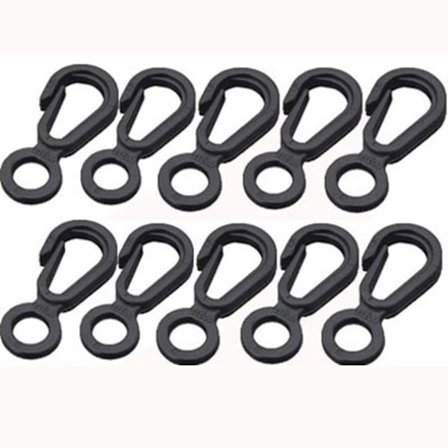 10 kpl Carabiner Outdoor Tool -jousiklipsi