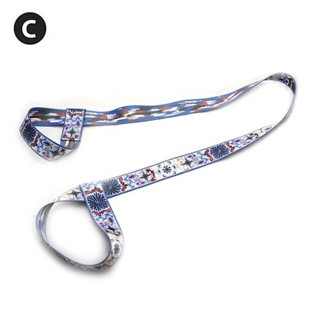 Yoga Justerbar axelrem Yoga Mat Band Bäraraxel