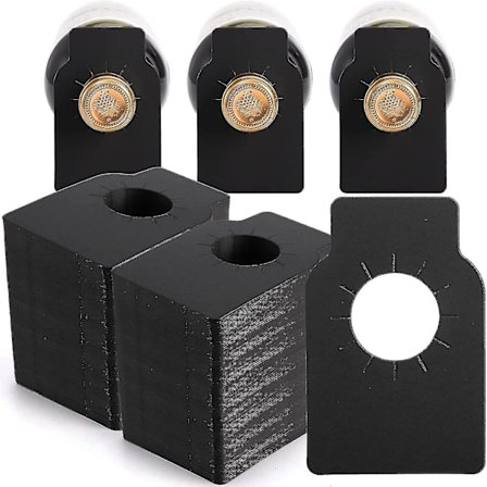 300 stk. Flaske Etiketter, Cr Etiketter, Gjenbrukbare Com Vanlige Flaskehals Etiketter