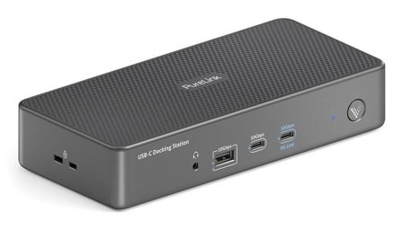 PURELINK VL-D210DL | 14-in-1 4K DisplayLink Docking Station | USB-C | 96W PD