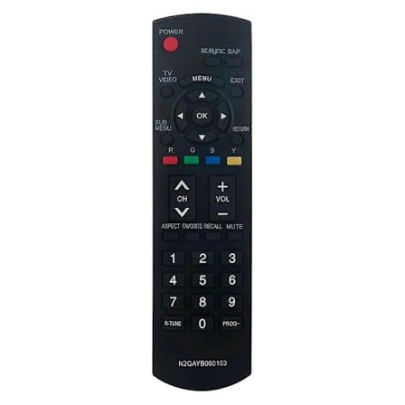 N2QAYB000103 Erstatningsfjernkontroll for Panasonic TV AAA Batteridrevet