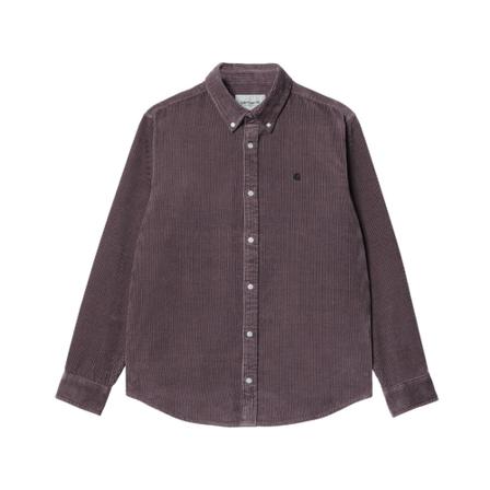 Carhartt Wip, Casual Shirts Paars, Heren, Maat:L