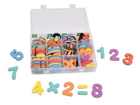 MYPAUZE Magnetiska siffror olika färger 72/fp - Lyreco - Skola och förskola - Klassrummet / Lära - Matematik