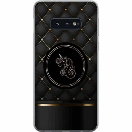 Samsung Galaxy S10e Genomskinligt Skal Luxury Unicorn
