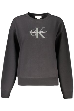 Calvin Klein Felpa Senza Zip Donna Nero