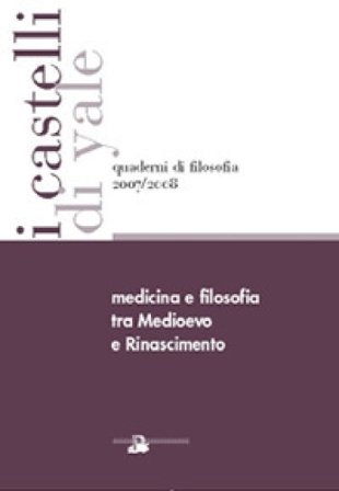 Medicina e filosofia tra Medioevo e Rinascimento NA