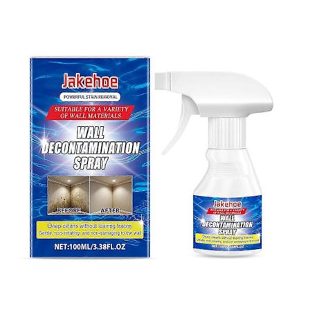 Väggdekontamineringsspray Väggrengöring Vattenfläckar Fläckar Badrum Badrum Poleringsmedel