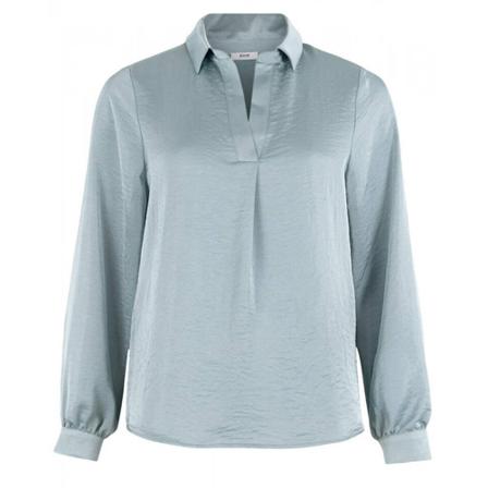 Anna Van Toor Blouse , Blauw , Dames , Maat: XL