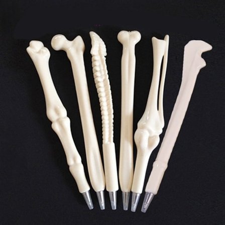 5/6 STK Kulepenn Gel Pen SORT BLEKK-6 STK SVART BLEKK-6 STK