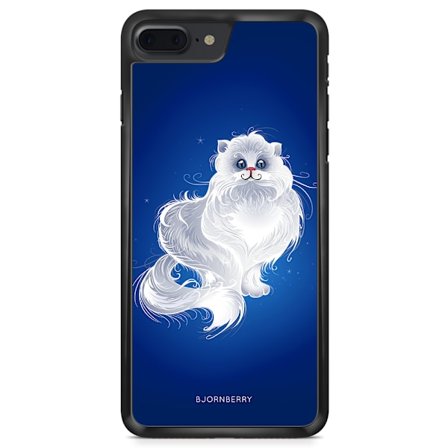 Bjornberry Skal iPhone 8 Plus - Vit Katt