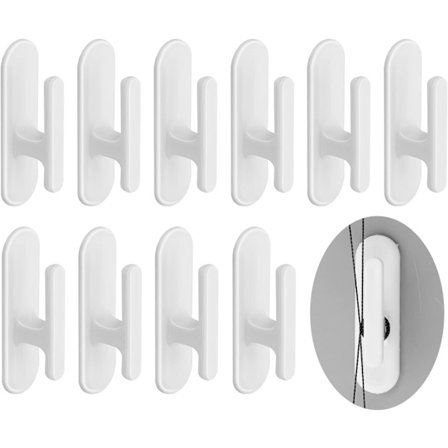 10 kpl Liimattavia narulukkoja sälekaihtimille - Kotiin, toimistoon, sälekaihtimiin, ZQKLA