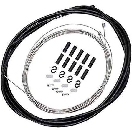 Universaali Vaihteiden Vaijerisarja 1.5m Etuvaihteen Vaijeri Ja 2.1m Taka-Vaihteiden Vaijeri + Kotelosetti Maantiepyörälle Ja Mtb:lle