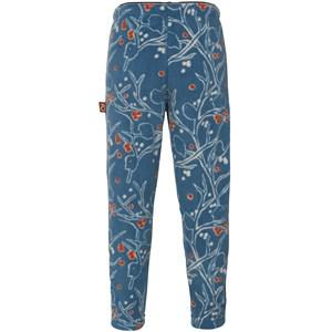 Kids - Didriksons Bird Print Clay Blue Monte Kids Fleece Pants 120 cm - Fleeces and midlayers - 120 cm - Blue - Junge