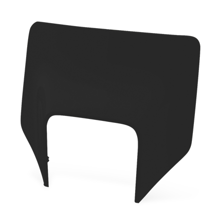 Acerbis Enduro Number Plate Black - Husqvarna TE 300i 2018-2019