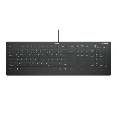 Contour Design AK-C8112 MEDICAL KEYBOARD BLACK PERP