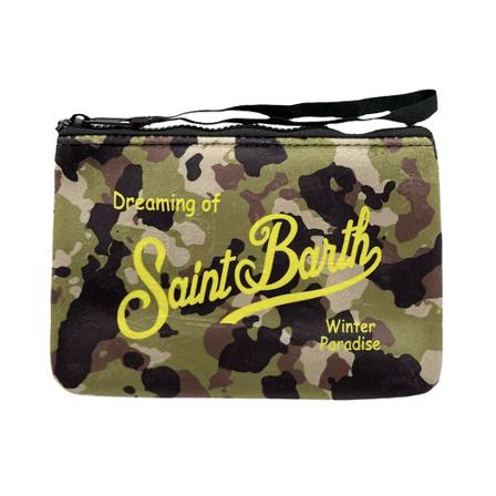 MC2 Saint Barth, Aline Camouflage pocket Groen, Dames, Maat:ONE Size