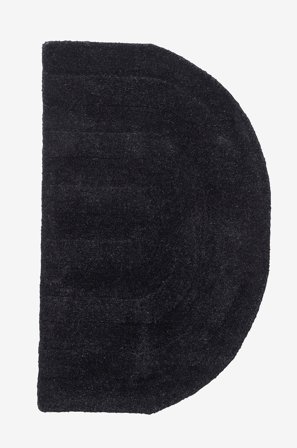 Venture Home - Matta Nora - Svart - Dörr & trappstegsmattor - 50X80 - Från Homeroom