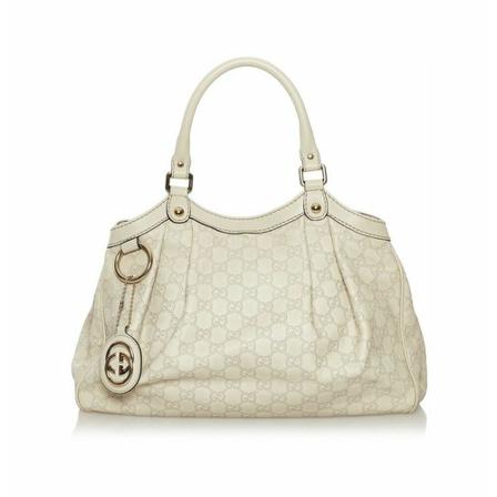 Gucci Vintage Pre-owned Tas , Wit , Dames , Maat: ONE Size Vintage Tassen
