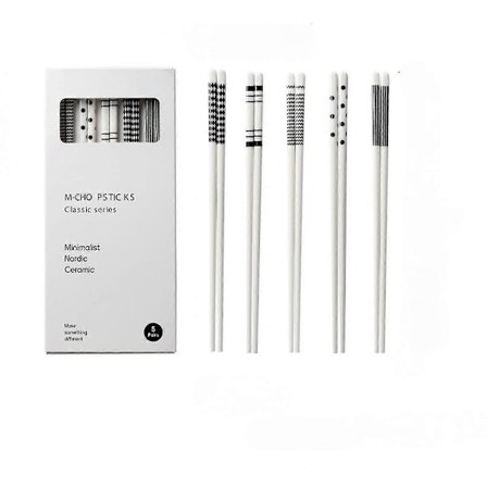 Metal Spisepinde Genanvendelige Spisepinde Multipack Opvaskemaskine Sikre Spisepinde Søde Skridsikre Japanske Koreanske Spisepinde