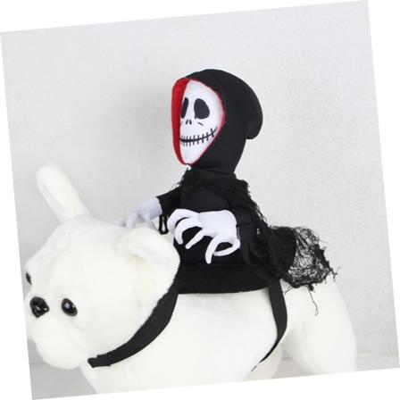 Spøgelsesdragt Spøgelseskostume Halloween Dekoration Spøgelsesdekoration Kæledyrs Cosplay Tøj Sød Hundekappe Kat Vinterjakke Kæledyr Halloween