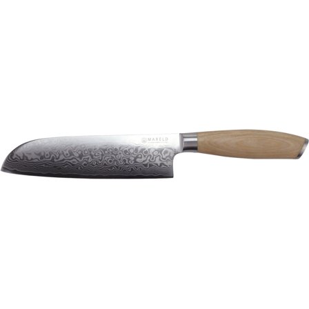 Mareld Akio santokukniv, 18 cm - Lyst pekkatræ | KitchenOne