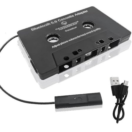 Universal kassett Bluetooth 5.0 adapterkonverter bilkassett for Aux Stereo Music Adapter kassett