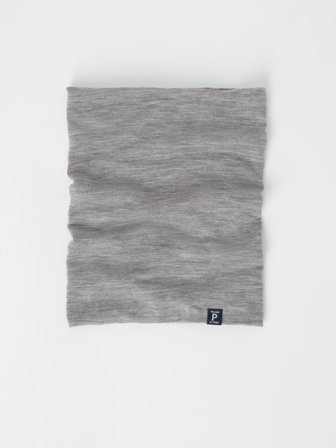 Schlauchschal merinowolle - Onesize - kinderbekleidung - grey - Polarn O. Pyret