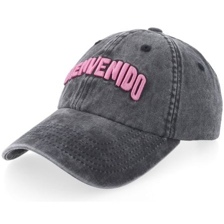 Pica Pica - Svart unconstructed Keps - Bienvenido Black Dad Cap @ Hatstore