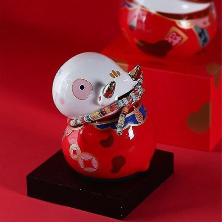 Pankki Raha-astia Makeiset Punainen Karja Koristeet Olohuone