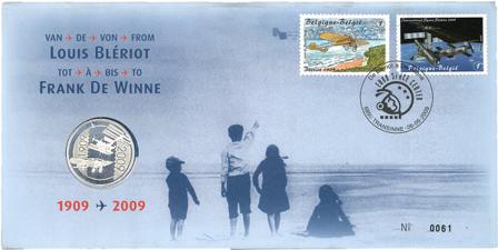 Belgien 2009 - Møntbrev