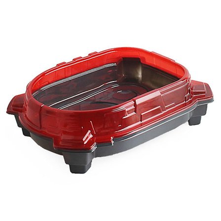 DIY Bey Battle Burst Gyro Arena Disk Duel Spinning Top Launcher Stadium Barnleksak (FMY)