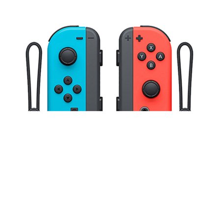 Nintendo Switch-kontroller Joycon trådløs Bluetooth-spillkontroller fjernvekkelse med tau, støtter treningsring