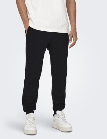 ONLY & SONS Onsceres Sweat Pants Noos - Black - XL