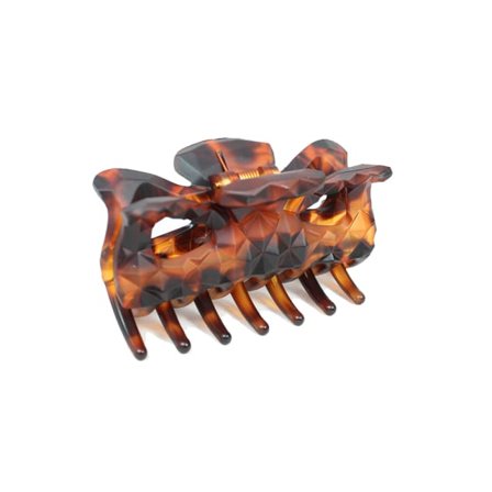 Complement Diamantslipad Hårklämma 9 cm Accessoarer & tillbehör Dam Brun