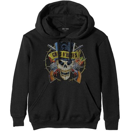 Guns N Roses Unisex Vuxen Toppluva Hoodie S Svart