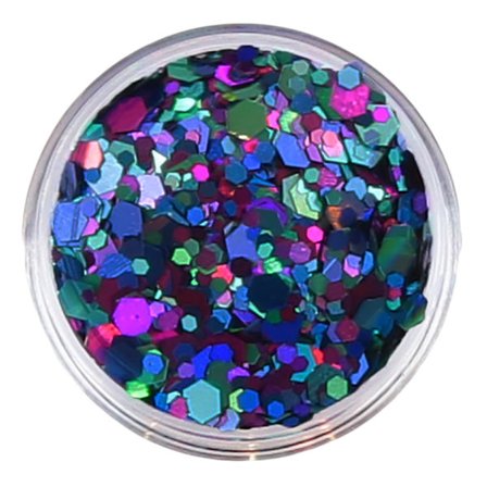 Negleglitter - Mix - Discokugle - 8ml - Glitter