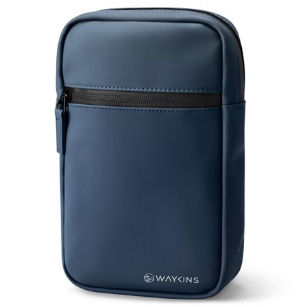 Horizon | Marineblå Vandafvisende Skuldertaske til mænd - Skuldertasker