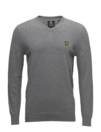 Lyle & Scott | Cotton Merino V Neck Jumper | S