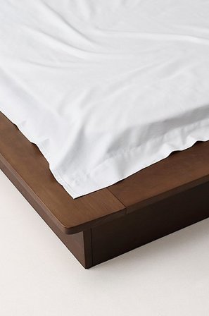 Jotex - Satin Lakan i Satin Ekologisk Vit ZACK - Köp Lakan hos Jotex