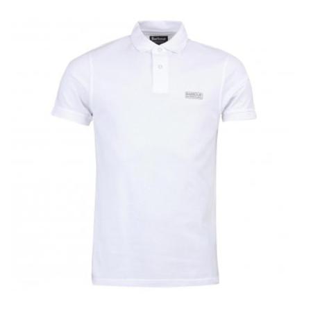 Barbour Polo Shirt Hvid, Herre