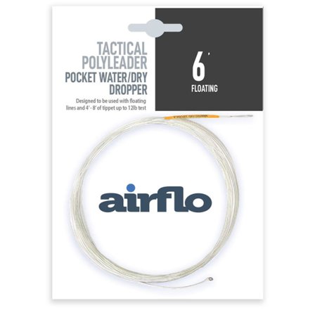 Airflo Tactical Polyleader 6' Pocket Water Floating