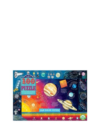 Solar System 100 Pc Puzzle Patterned Eeboo