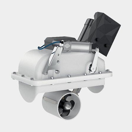 Bow thruster Quick BTR 140-40, 12 V, 2.2 kW, 40 KgF, retractable installation, 1 propeller, suitable for boats between 22 - 31 feet (7 - 9.5 meters)