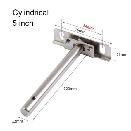 Hyldebeslag Hylderstøtte 5 TOMMELCYLINDRISKE CYLINDRISKE 5 inchCylindrical