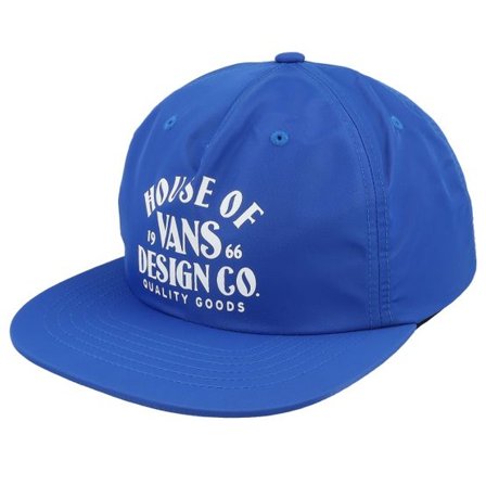 Vans - Blå snapback Keps - Hov Unstructured True Blue Snapback @ Hatstore