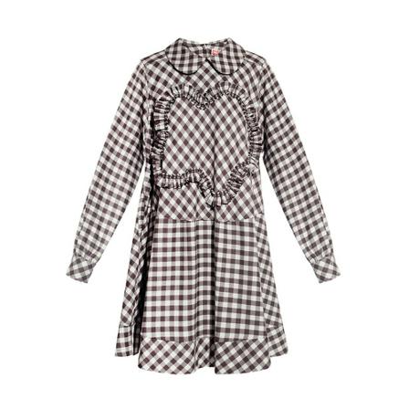 Kenzo, Wool dress Grijs, Dames, Maat:M,wol