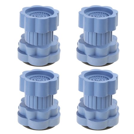 4 stk. Universal Justerbar Højde Vaskemaskine Fødder Pads Antivibration